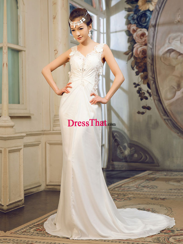 Flattering Fit and Flare Wedding Gowns