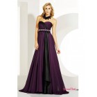 Elegant A-line Sweetheart Empire Beading Embellished Chiffon Purple Evening Dresses/Prom Dresses Sale PD-4811