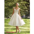 Modern Princess V-neck Sleeveless Ruched Empire Satin wedding dress WD-9524