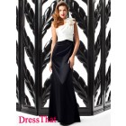 Modern Sheath One Shoulder Sleeveless Ruched Empire Satin wedding party Bridesmaid dress WPBD-9733