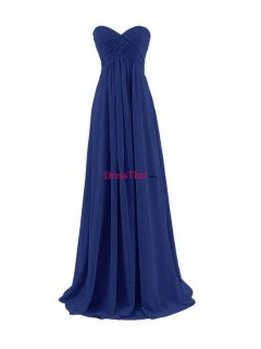 Gorgeous A-Line Sweetheart  Chiffon Bridesmaid Dresses BD-80064