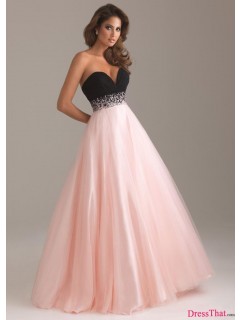 Best Selling Sweetheart Floor-Length A-Line Beadings Zipper-Up Prom Dresses PD-9002
