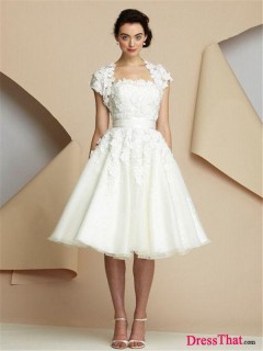 Modern Princess Strapless Sleeveless Flowers Empire Organza wedding Homecoming dress WD-9277