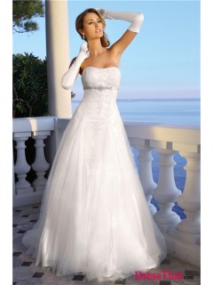 Elegant Princess Sweetheart Sleeveless Appliques Empire Satin wedding Wedding Birdesmaid dress WD-9283