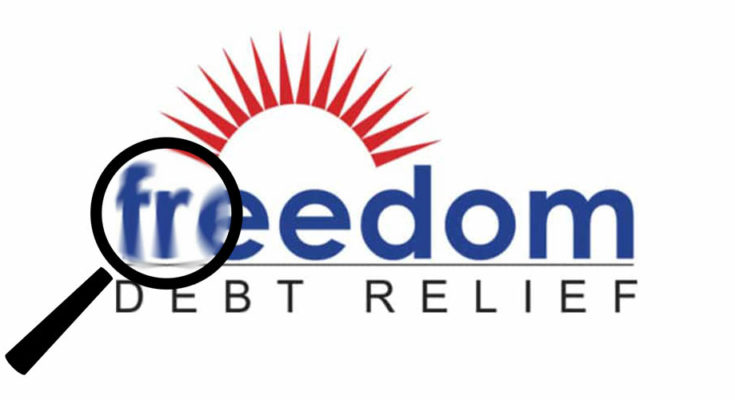 freedom debt relief dashboard
