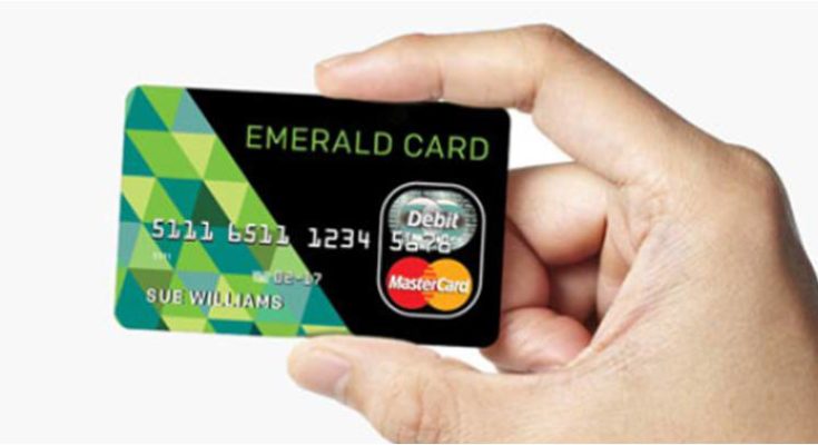 how to deposit check to emerald card